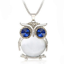 Load image into Gallery viewer, Owl Design Rhinestones Crystal Pendant - Velvet Visions