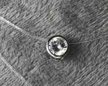 Load image into Gallery viewer, Invisible Transparent Fishing Line Chain - Velvet Visions