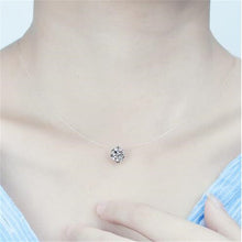 Load image into Gallery viewer, Transparent Thin Lines Rhinestone Pendant - Velvet Visions