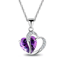 Load image into Gallery viewer, Crystal jewelry  Fashion Heart Pendant Necklace - Velvet Visions